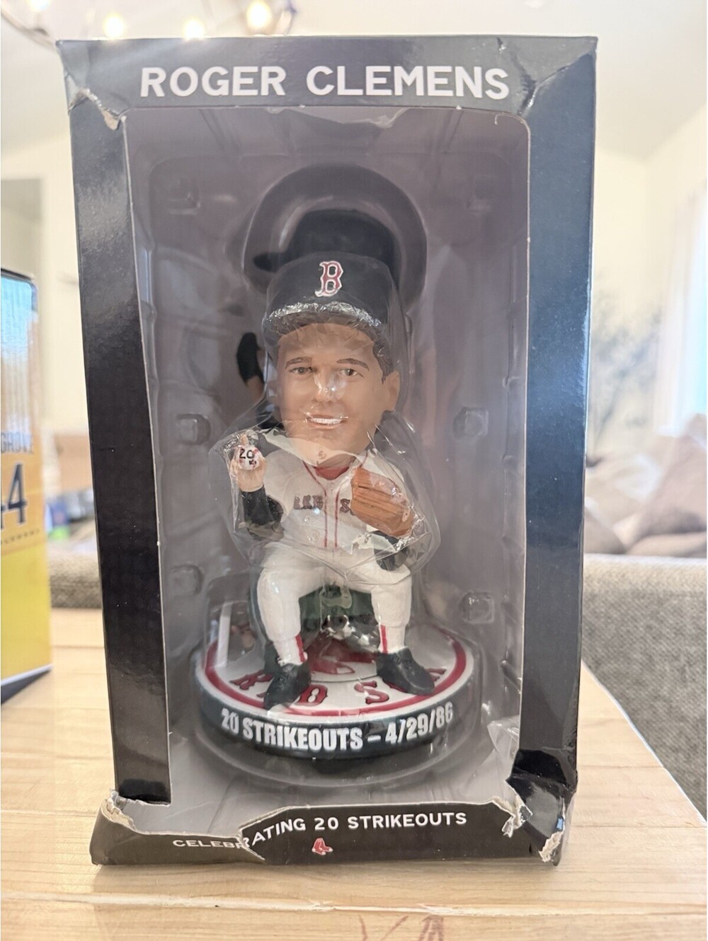 Roger Clemens 20 Strikeout 2026 Boston Red Sox Double Bobblehead SGA New In Box